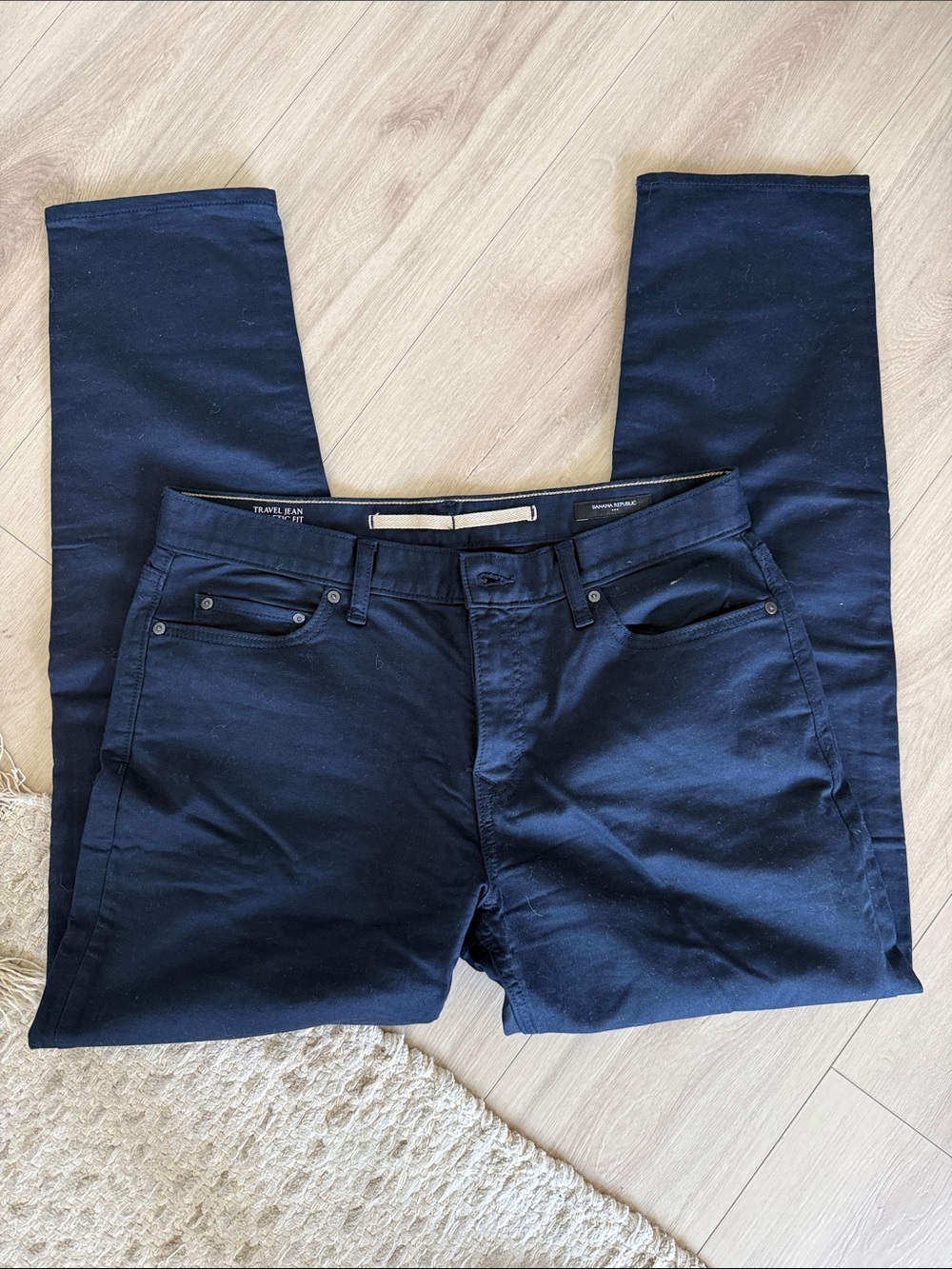 Banana Republic Slim Jeans in Navy Blue